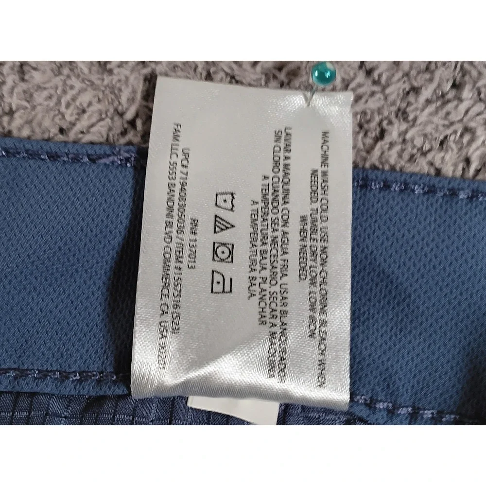 Banana Republic Mens Pants 36x30 Blue Stretch Performance Golf Travel Chino